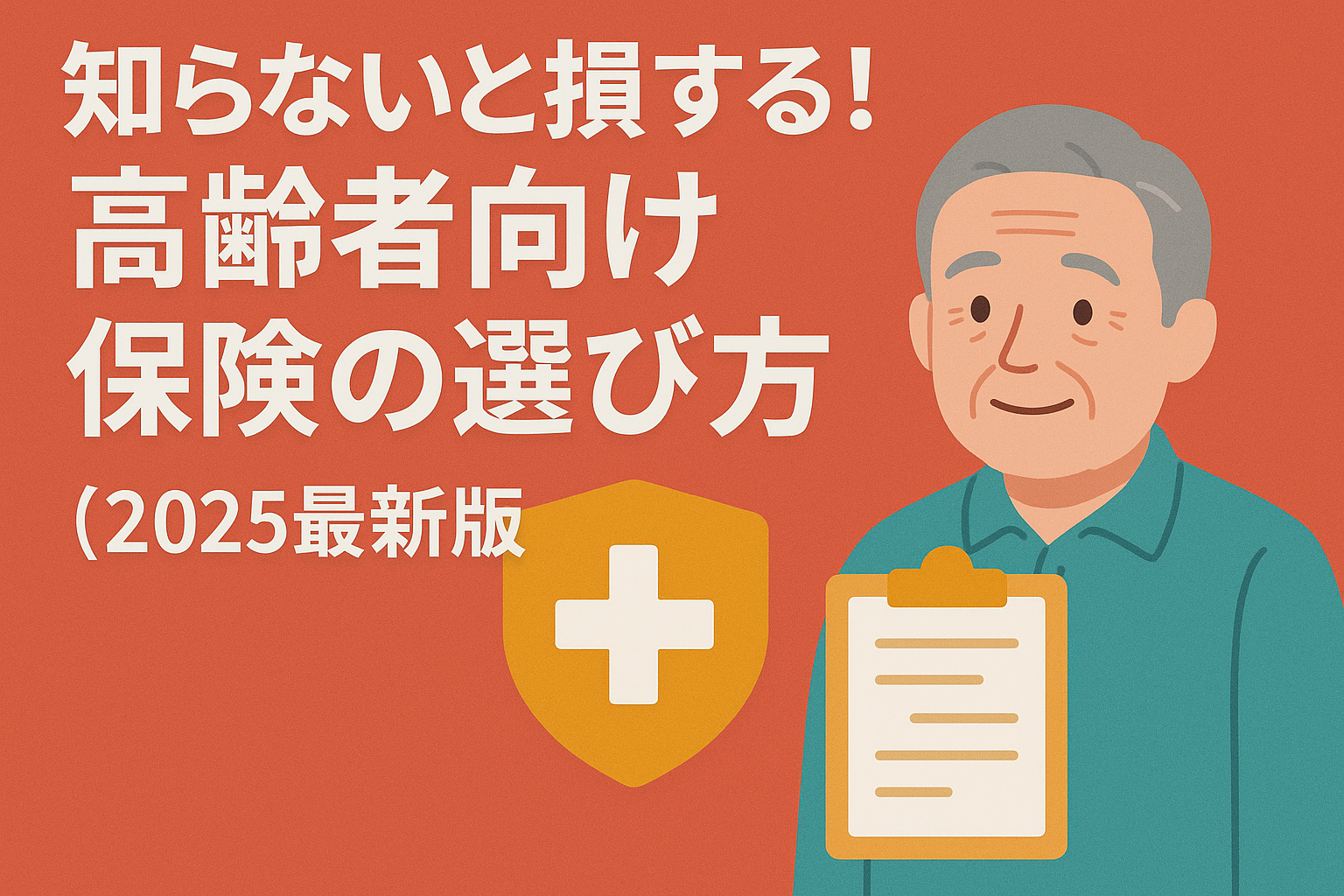 知らないと損する！高齢者向け保険の選び方【2025最新版】