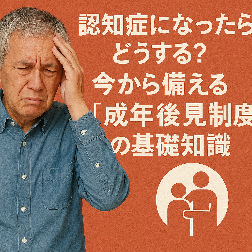 認知症になったらどうする？今から備える「成年後見制度」の基礎知識