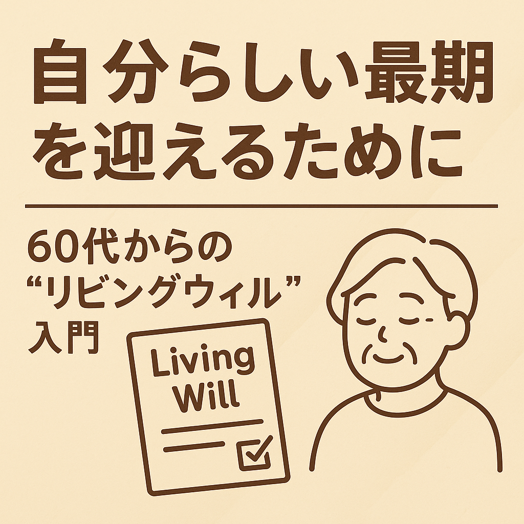 自分らしい最期を迎えるために｜60代からの“リビングウィル”入門