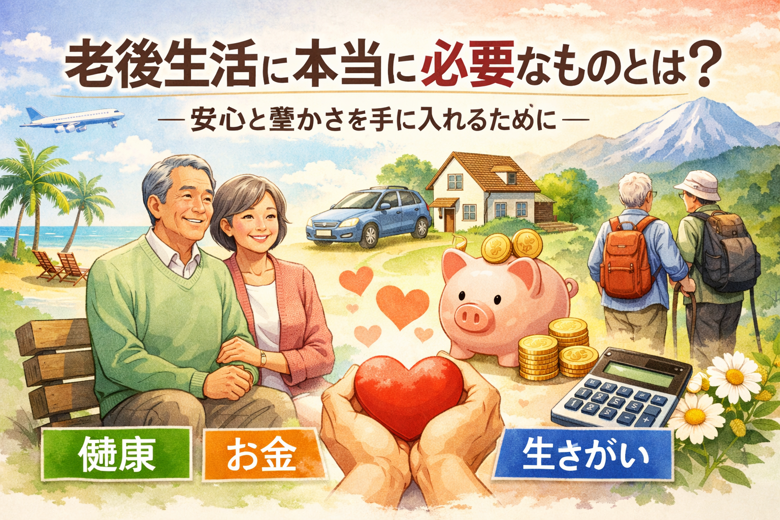 老後生活に本当に必要なものとは？安心と豊かさを手に入れるために